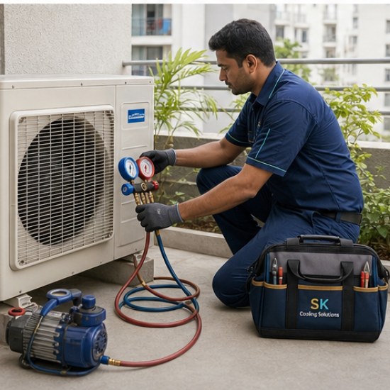 SK Cooling Solutions AC service customer